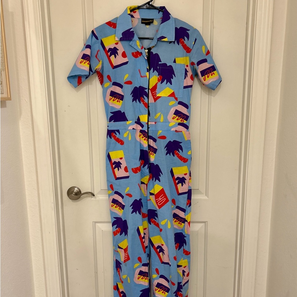 Nooworks Snacks jumpsuit sz small